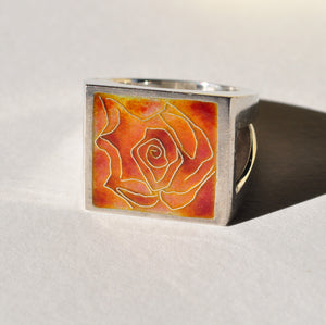 Chevalière Rose