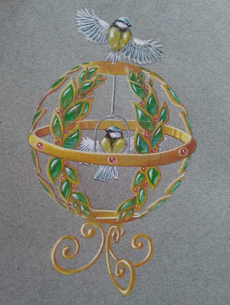 Croquis La Cage aux Oiseaux