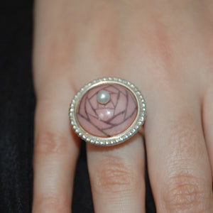 Bague - Rose Interchangeable