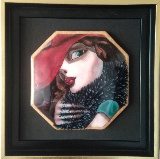 Femme au Boa