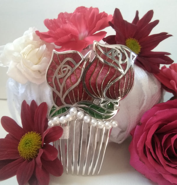 Peigne - Rose