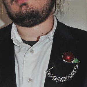 Fibule Bouton de Rose